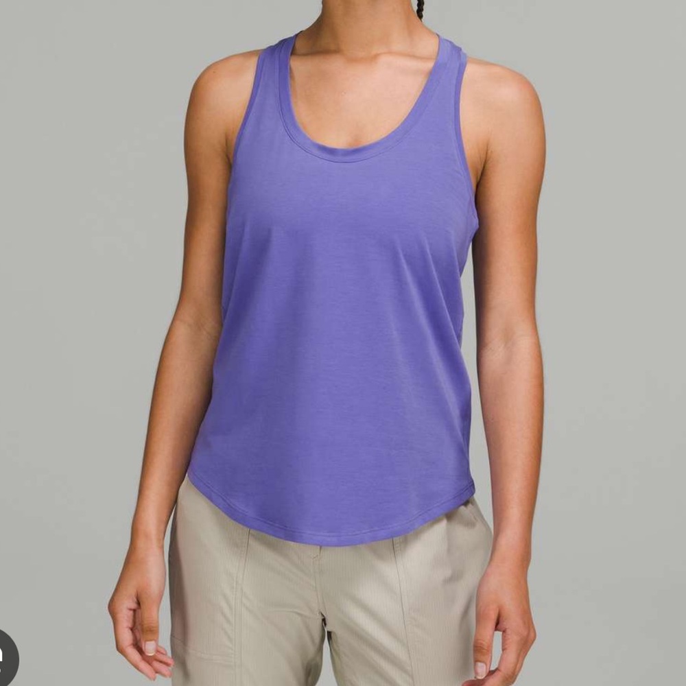Lululemon Love Tank Top size 2 Charged Indigo